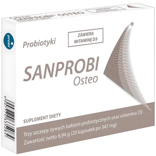 SanProbi - Osteo - 20 kapsułek SanProbi - Osteo - 20 kapsułek